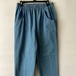 Specialty Collections Denim Blue Pants for women.